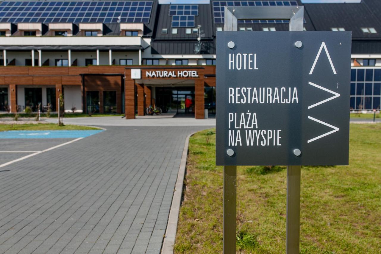 Natural Hotel - Ekologiczny Hotel z Plażą Na Wyspie Ostróda Zewnętrze zdjęcie