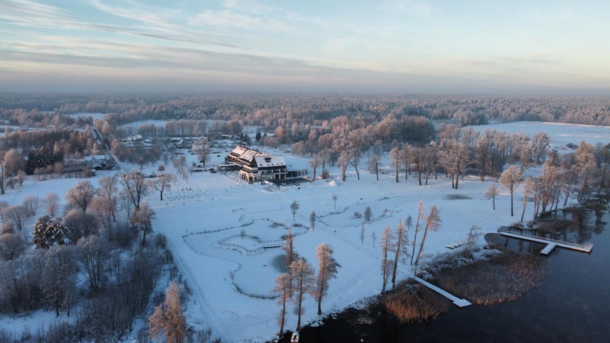 Natural Hotel - Ekologiczny Hotel z Plażą Na Wyspie Ostróda Zewnętrze zdjęcie