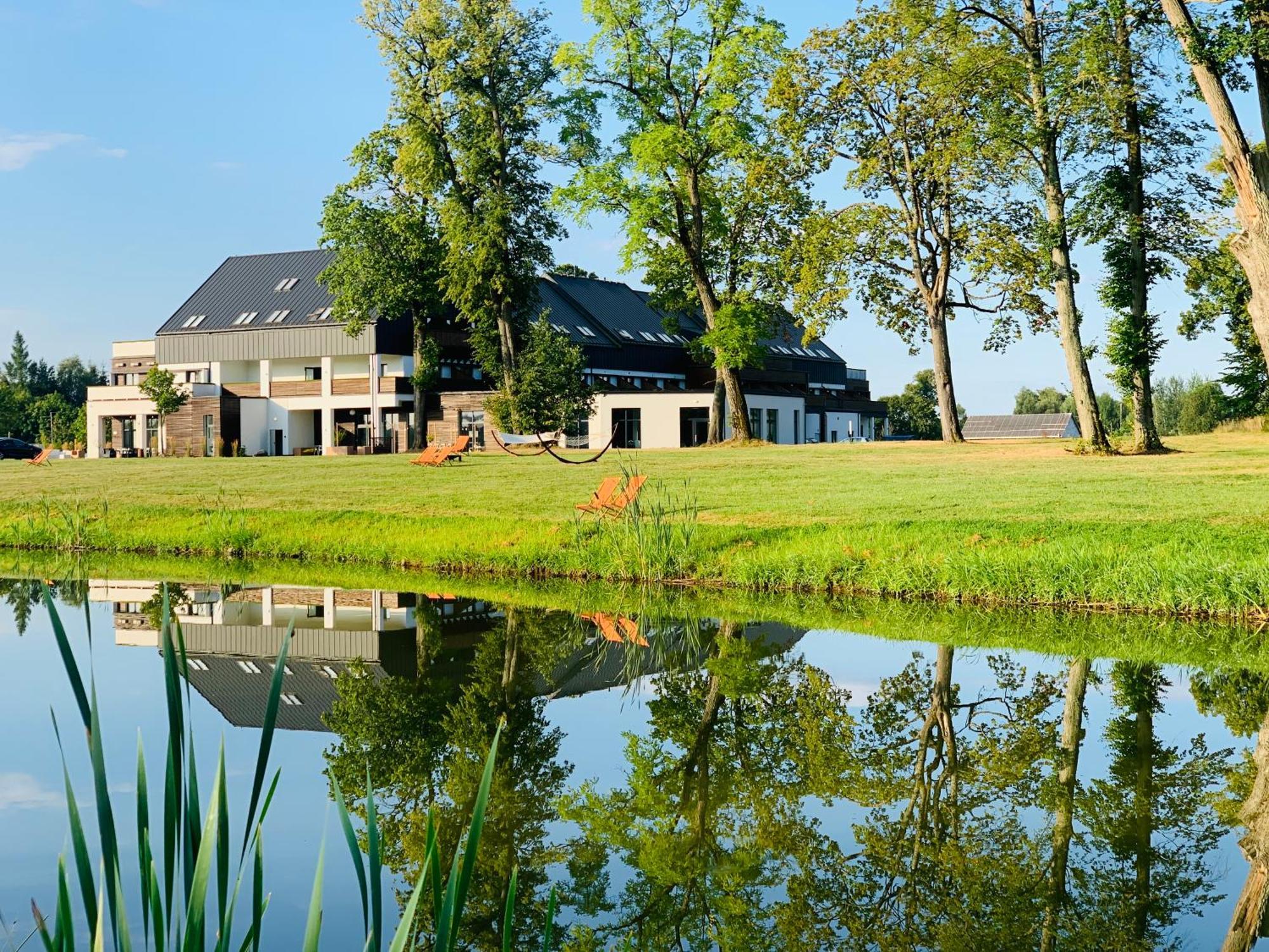 Natural Hotel - Ekologiczny Hotel z Plażą Na Wyspie Ostróda Zewnętrze zdjęcie