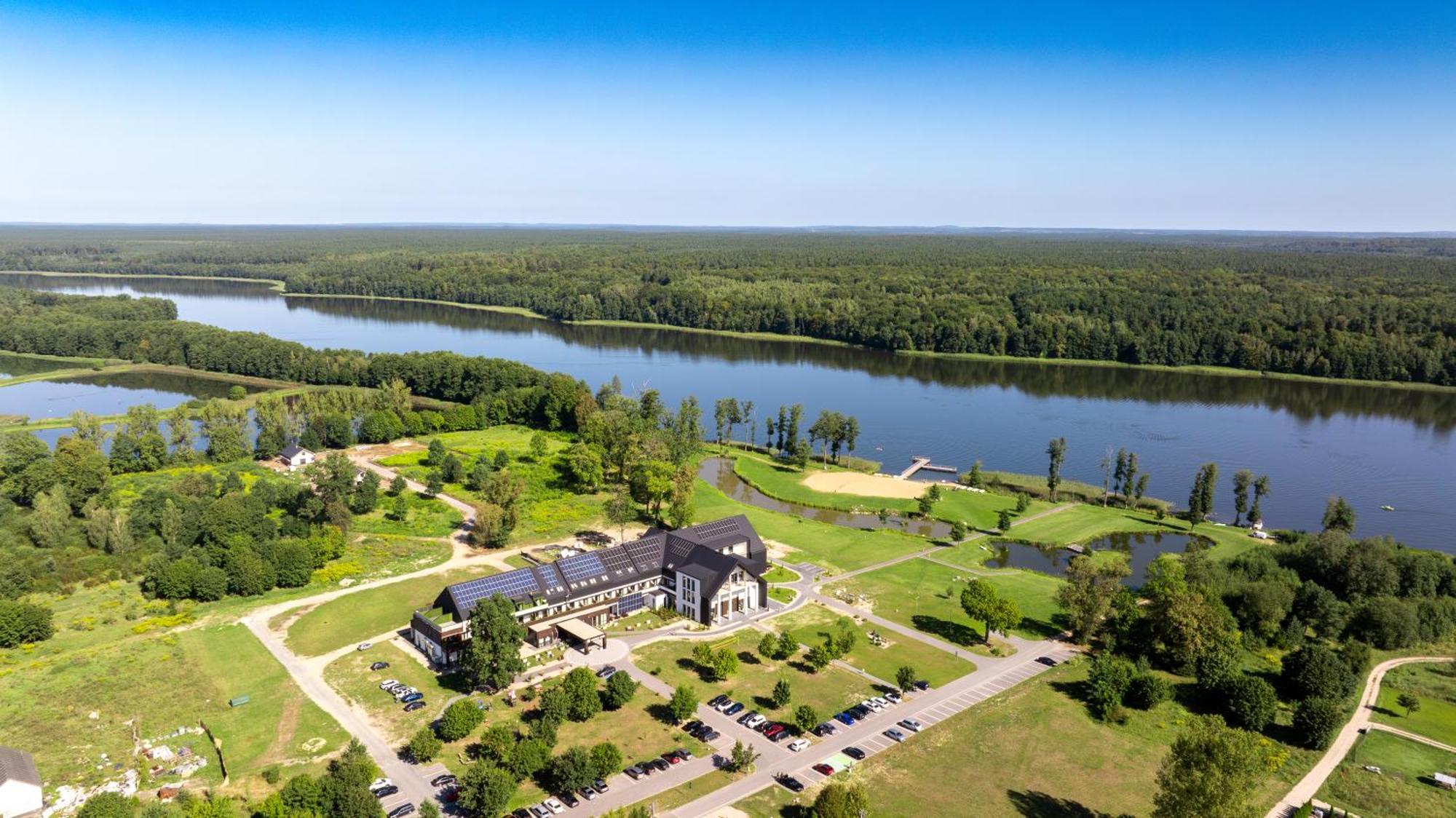 Natural Hotel - Ekologiczny Hotel z Plażą Na Wyspie Ostróda Zewnętrze zdjęcie