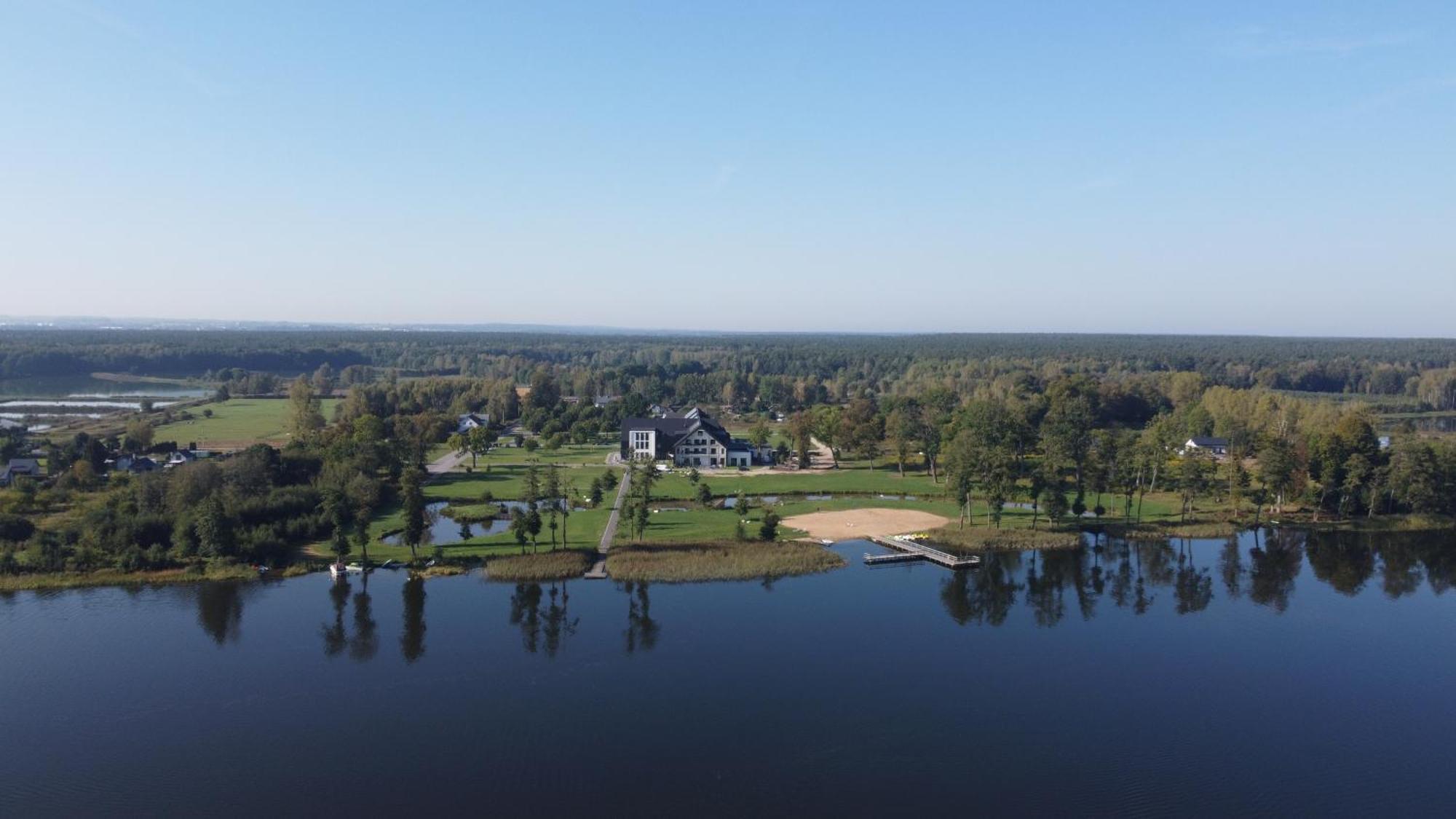 Natural Hotel - Ekologiczny Hotel z Plażą Na Wyspie Ostróda Zewnętrze zdjęcie