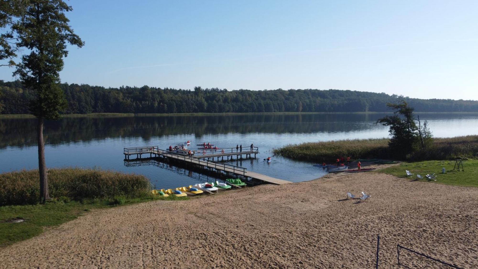 Natural Hotel - Ekologiczny Hotel z Plażą Na Wyspie Ostróda Zewnętrze zdjęcie