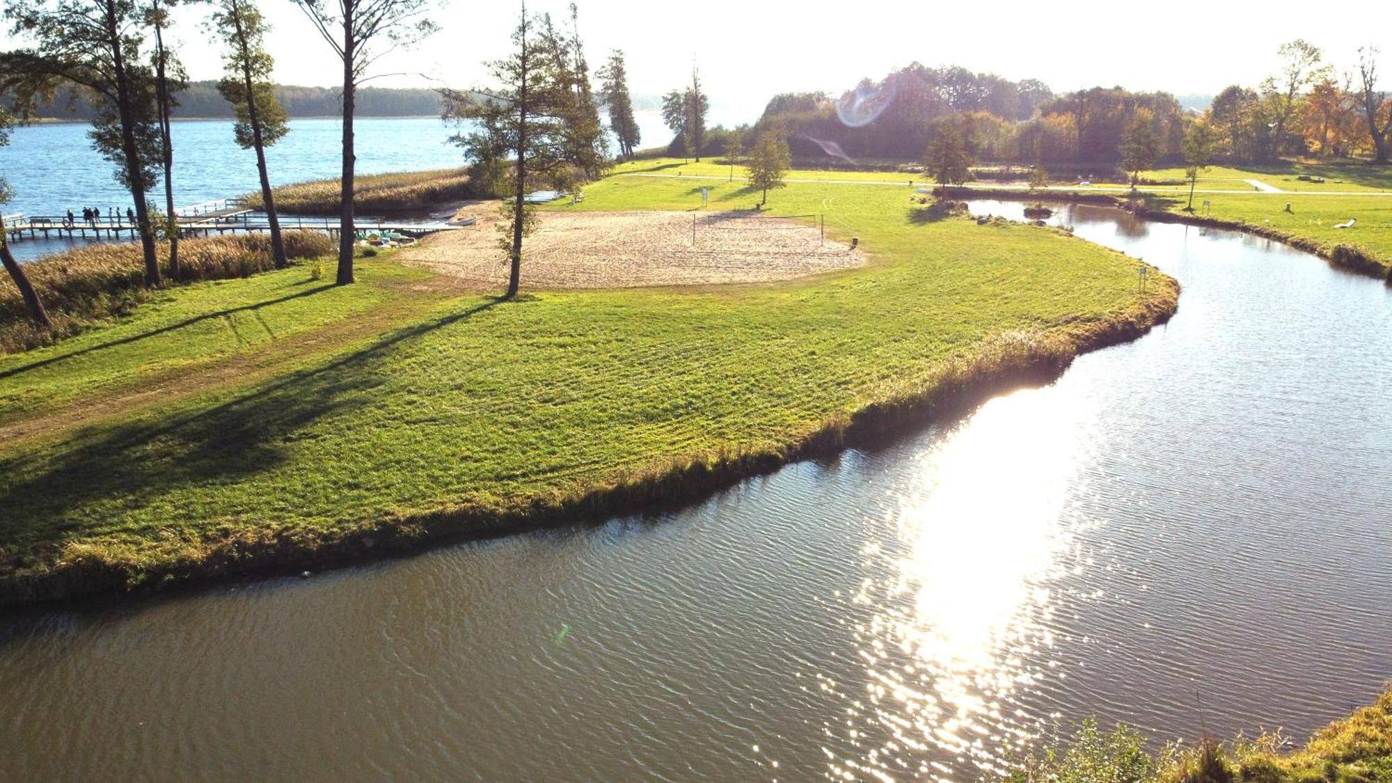 Natural Hotel - Ekologiczny Hotel z Plażą Na Wyspie Ostróda Zewnętrze zdjęcie